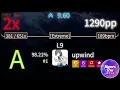 Download Lagu 9.6⭐ upwind | paraoka - L9 [Extreme] +HDDTHRRX 98.21% (#1 1,290pp 2❌) -osu!