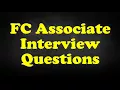 FC Associate Interview Questions