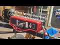 Chinese GX Predator Side shaft electric start Ignition box Starter wiring diagram