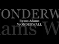 Ryan Adams - Wonderwall