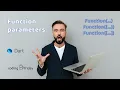 Function parameters in DART