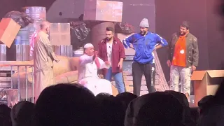 مسرحية الحرب العالمية السادسة لحظة دخول احمد العونان 