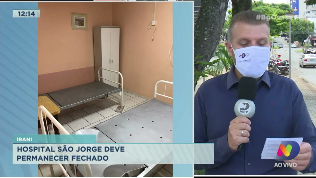 Irani: Hospital São Jorge deve permanecer fechado