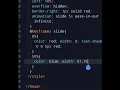 css text animation html using vs code code