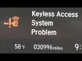 How to Fix Reset Keyless Access System Warning Light Stays On or Flashing Keyless Access Problem