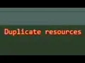 How to solve Duplicate Resources Errors in Android studio