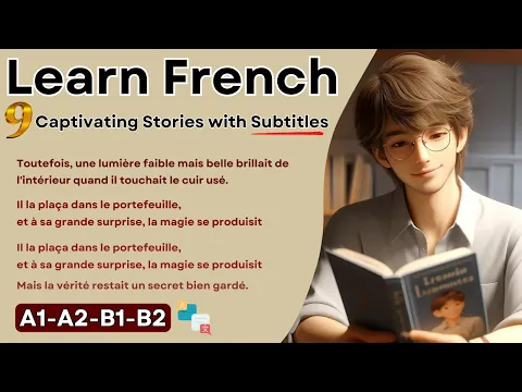 Download MP3 Master French: 9 Engaging Stories with Subtitles