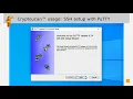 SSH setup with PuTTy on Windows