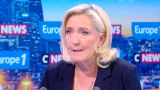 "Je ne pense qu'à l'intérêt des Français : c'est ma seule boussole" (Marine Le Pen)