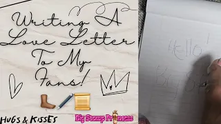 Writing You A Love Note With My Giantess Size 11 Feet