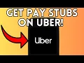 New How To Get Pay Stubs From Uber Full Guide 2025