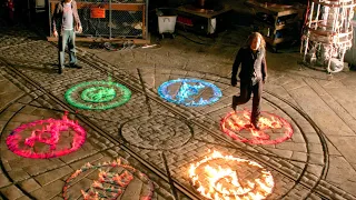 ولد بيورث قوه سحرية وبيحارب أخطر ساحرة فى العالم ملخص فيلم The Sorcerer S Apprentice 