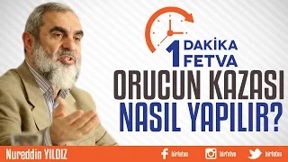 Orucun Kazası Nasıl Yapılır?