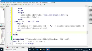 Gr 11 1 Sept no 3 Parallel arrays write data to textfile