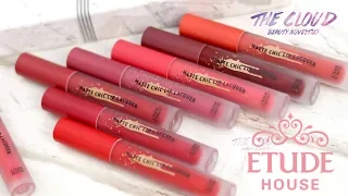 Download ETUDE HOUSE MATTE CHIC LIP LACQUER x RED VELVET SWATCH \u0026 REVIEW | Son kem lì HIT của hãng Etude MP3