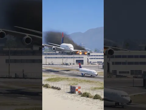 A380 Emergency Landing That Looks Almost Impossible