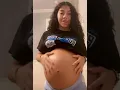 Download Lagu Enormous pregnant teen shocked by how big her belly has grown