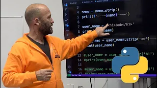 Sanitize Strings with Python Python Part 16