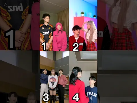 (Tall TikTok Dance🤪)alinakomleva VS Kikakim VS  sia_jiwoo VS Ox_zung #tiktok