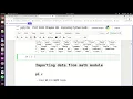 UNZA PHY 3032 Chapter 9B Importing Python builtin Math Module 25 June 2021