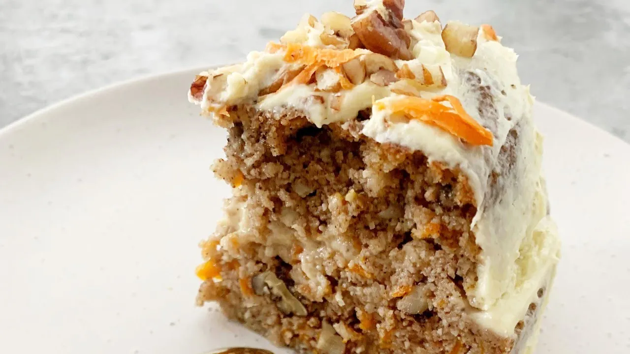 The BEST Gluten/Dairy Free Carrot Cake. 