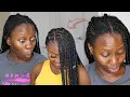 NO Re-braiding Refresh OLD Knotless Box braids to look NEW Again