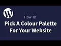 How To Pick A Color Palette For Website