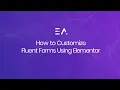 How To Customize Fluent Forms Using Essential Addons For Elementor