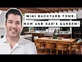 Backyard Home Tour Inside Property Brothers Parents Backyard Makeover