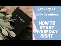 Jesus Calling January 24 MY PEACE