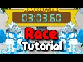 BTD6 Race Tutorial guide Slippery Slopes