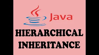HIERARCHICAL INHERITANCE IN JAVA URDU HINDI