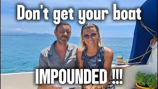 June 2026: We get stopped by COAST GUARD TWICE IN 2 DAYS!!!  DOCUMENTS needed for sailing in ITALY!