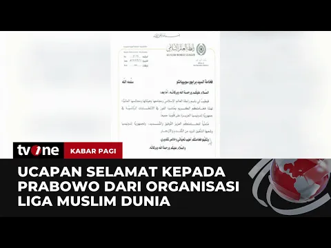 Organisasi Liga Muslim Dunia Ucapkan Selamat kepada Prabowo Subianto
