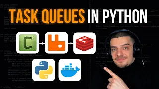 Professional Task Queues in Python with Celery RabbitMQ Redis