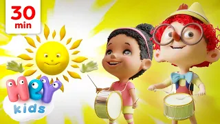 Sol Solecito, Luna Lunera 🌙 Canciones Infantiles en Español - HeyKids