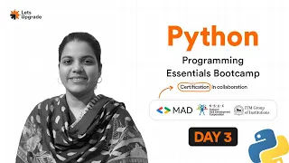 Day 3 Functions and Project Python Programming Essentials Bootcamp 3 Days
