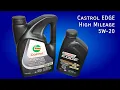Castrol EDGE High Mileage 5W-20 Advanced Full Synthetic Motor Oil