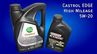 Castrol EDGE High Mileage 5W-20 Advanced Full Synthetic Motor Oil