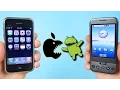 First iPhone vs First Android Phone iOS 1 0 vs Android 1 0