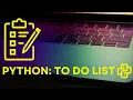 Create a Simple To-Do List in Python Command Line App