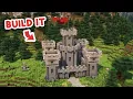 How to Build a Medieval Castle in Minecraft TUTORIAL