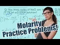 Molarity Practice Problems