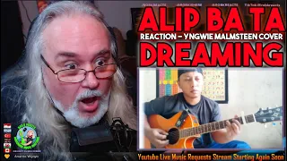 Download Alip ba ta Reaction - Yngwie Malmsteen Cover - DREAMING - First Time Hearing - Requested MP3