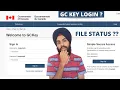 HOW TO LOGIN INTO IRCC ACCOUNT GCKEY LOGIN PPR STATUS