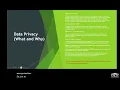 Download Lagu Introduction to De-Identification Anonymisation and Pseudonmyisation