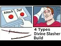 MHW 4 Types of Divine Slasher Build Long Sword Offensive or Defensive