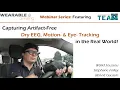 Capturing Artifact-Free Dry EEG Motion Eye-Tracking in the Real World