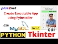 Create standalone exe for Calculator Database etc