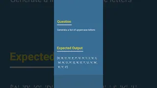 Python Interview Questions List Comprehension 7